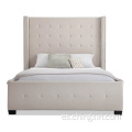 Muebles de dormitorio Botón de estilo americano Tufting Tabel de tela tapizada al por mayor Conjuntos de dormitorios CX612
